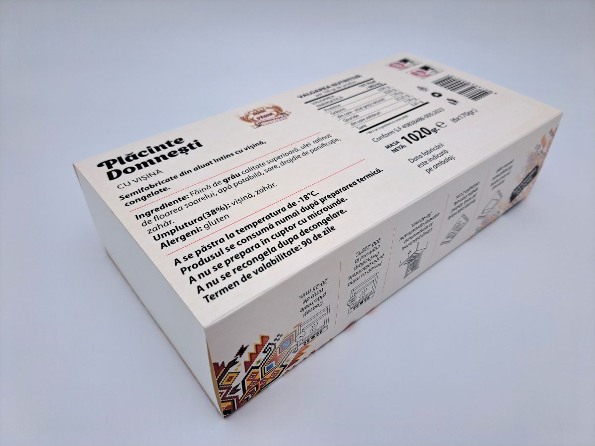 Коробка для кондитерских изделий