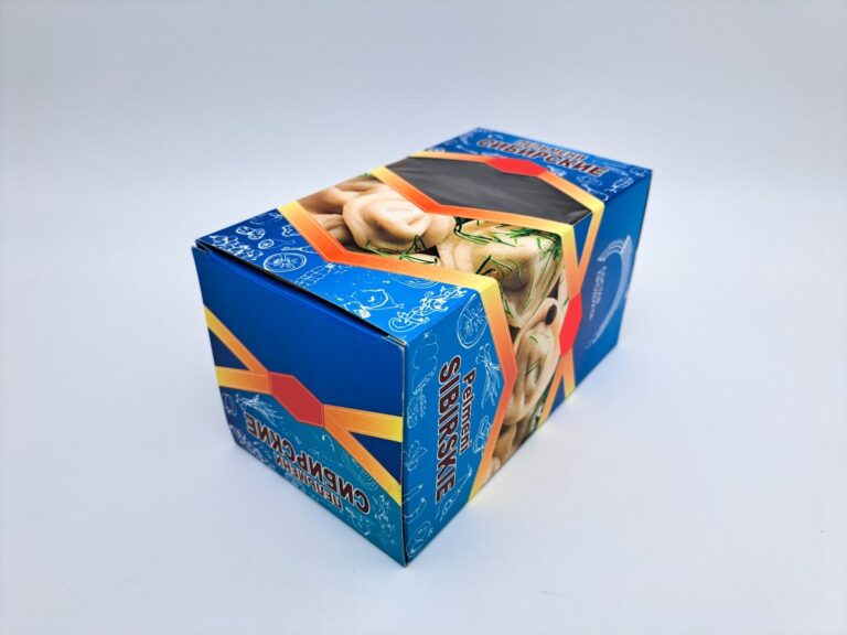 Упаковка для замороженных продуктов — коробка из картона на заказ, Pergament