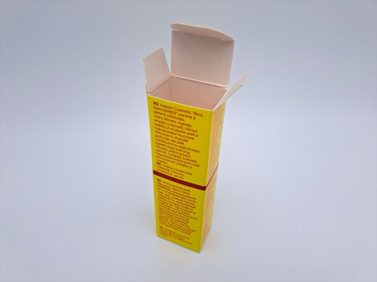 Cardboard packaging for medicines